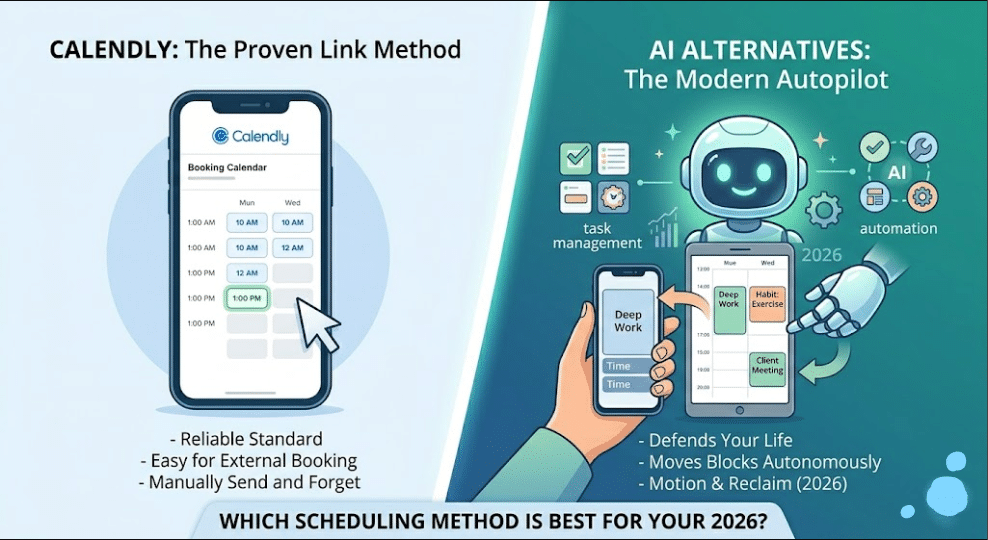 Calendly vs x.ai alternatives 2026 update
