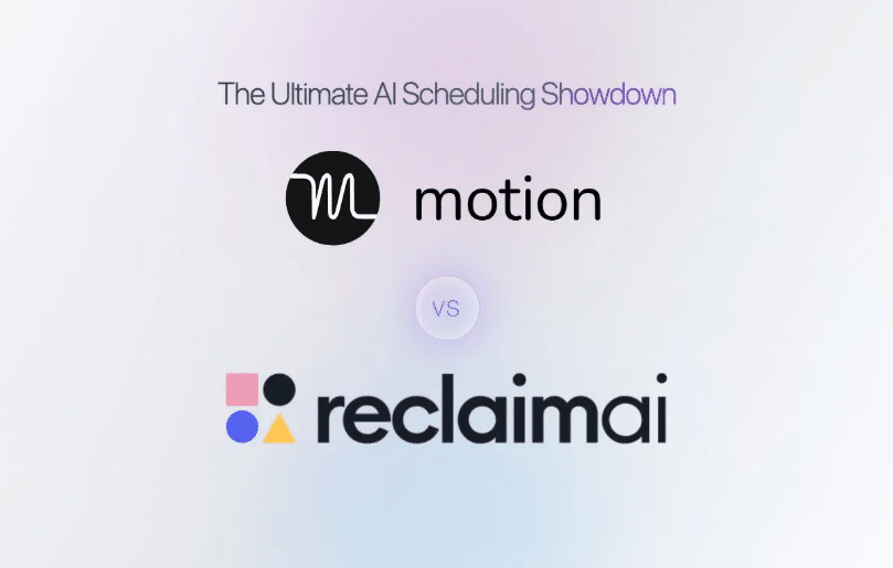 Reclaim.ai vs Motion pricing and cost effectiveness comparison matrix chart
